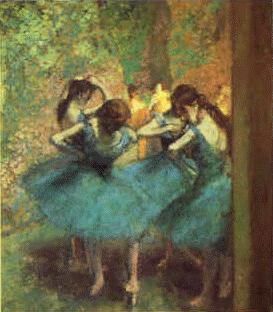 Dancers in Blue
